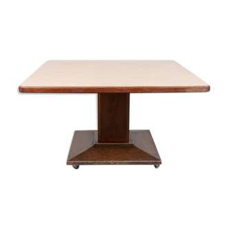 Table monumentale du milieu du siècle de Rud Rasmussen, Danemark années 1950