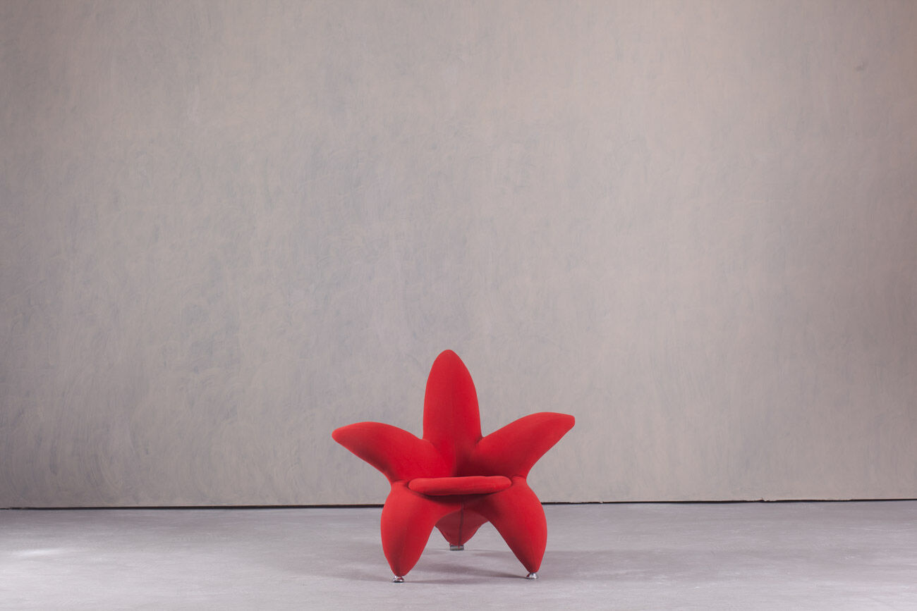 Postmodern Getsuen Lily Chair by Masanori Umeda for Edra, Italy, 1990s