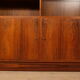 Buffet vintage | Bibliothèque | Meuble à vinyles | Palissandre | Hundevad pour Omann Jun