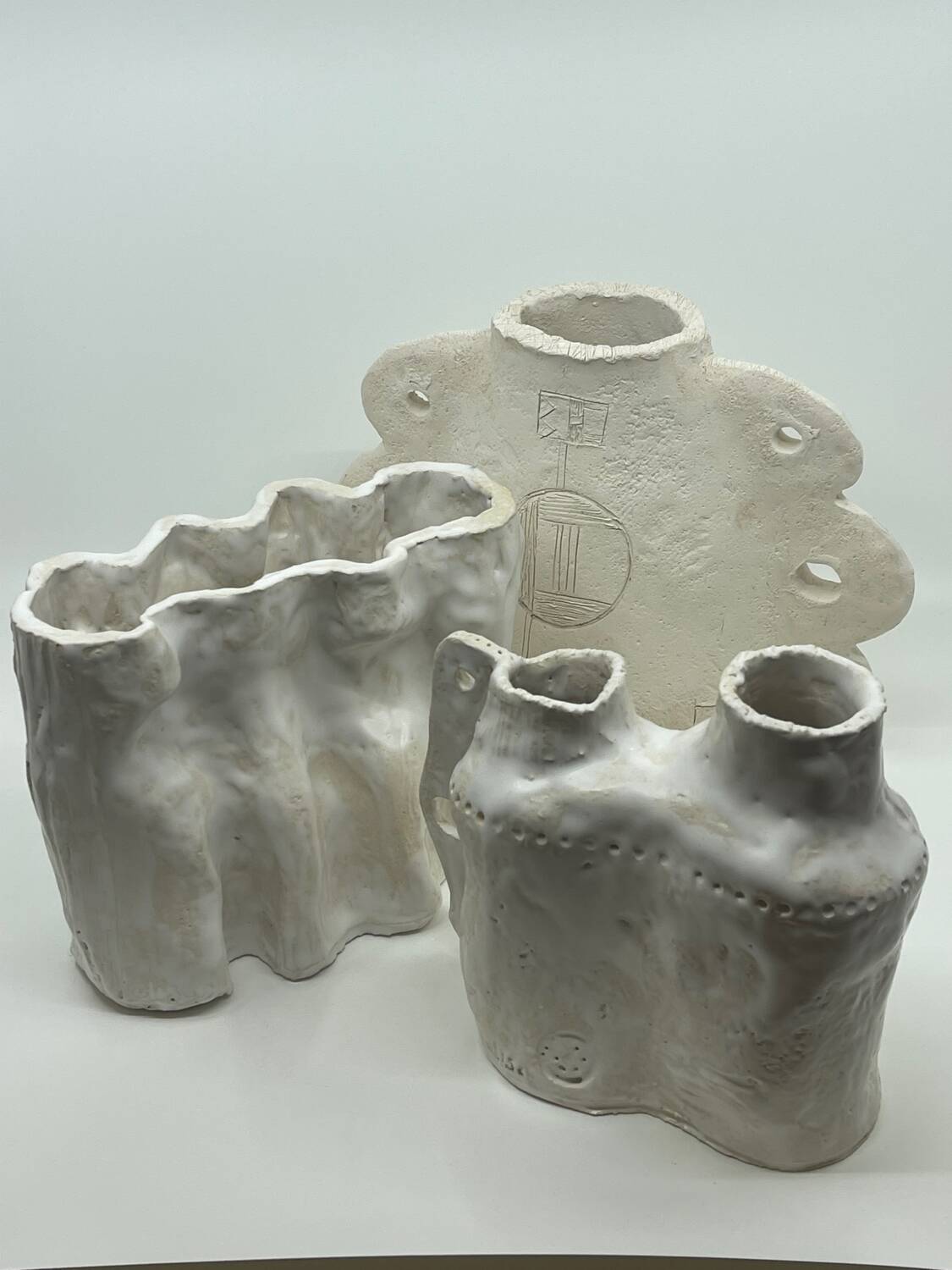 Brutalist ceramics Vallauris Olisch