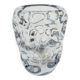 Ancient 'Bubbles' vase from the Vannes Crystal Factory