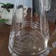 Art Deco crystal jug / pitcher