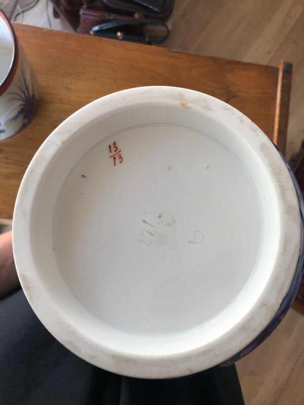 Paire caches pot Vieux Paris