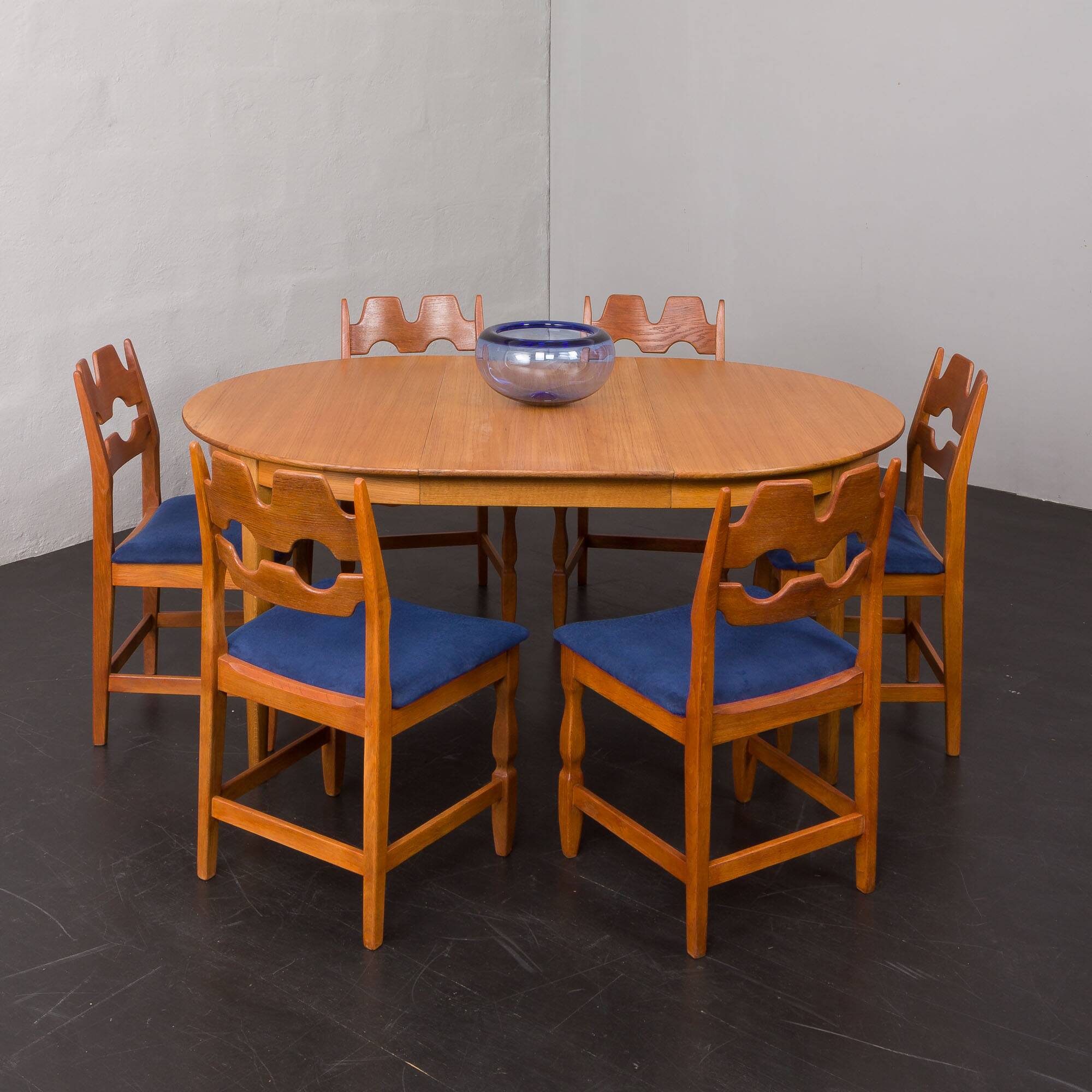 Razor Blade Chairs by Henning Kjaernulf for Nyrup, Denmark 1960s