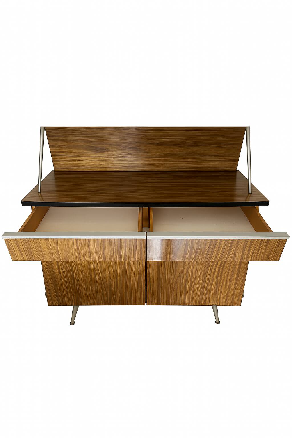 Buffet en bois vernis - mid-century modern