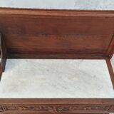 Renaissance style oak console