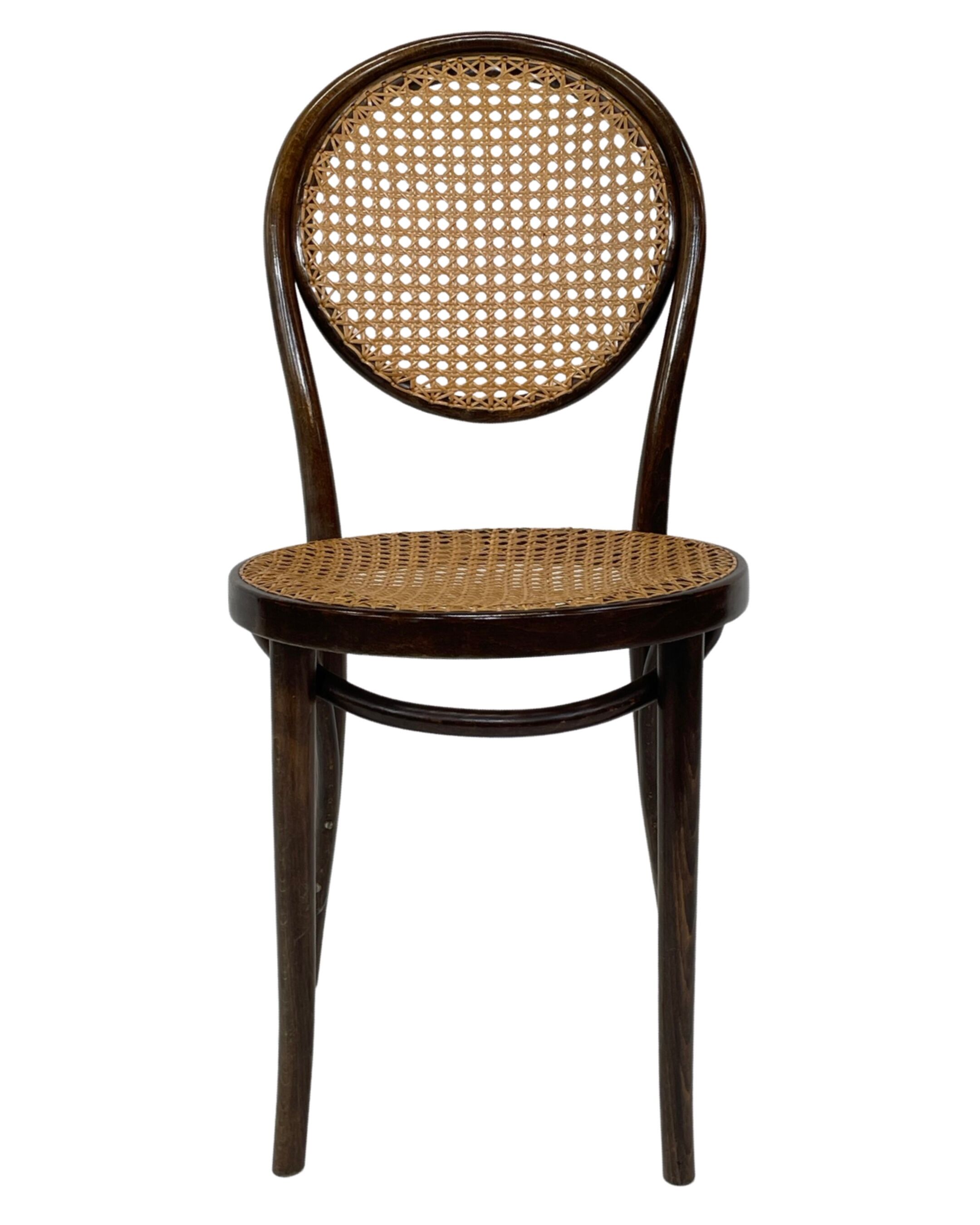 Ensemble vintage de quatre chaises Michael Thonet ZPM Radomsko Design