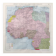 Old map of French West and Equatorial Africa from 1950, 43x43cm.