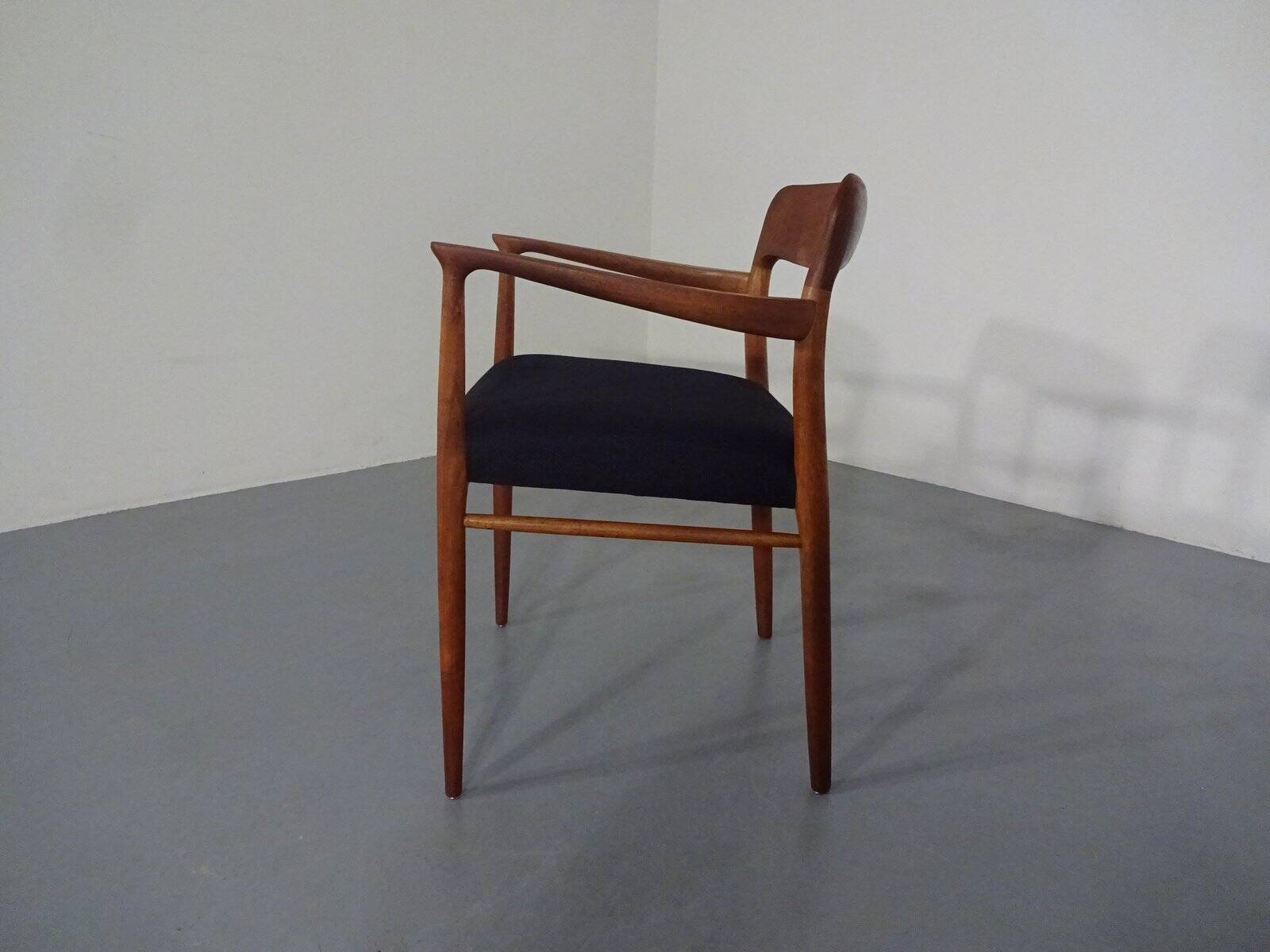 Model 56 Armchair in Teak by Niels Otto Møller for J.L. Møllers, Denmark, 1960s