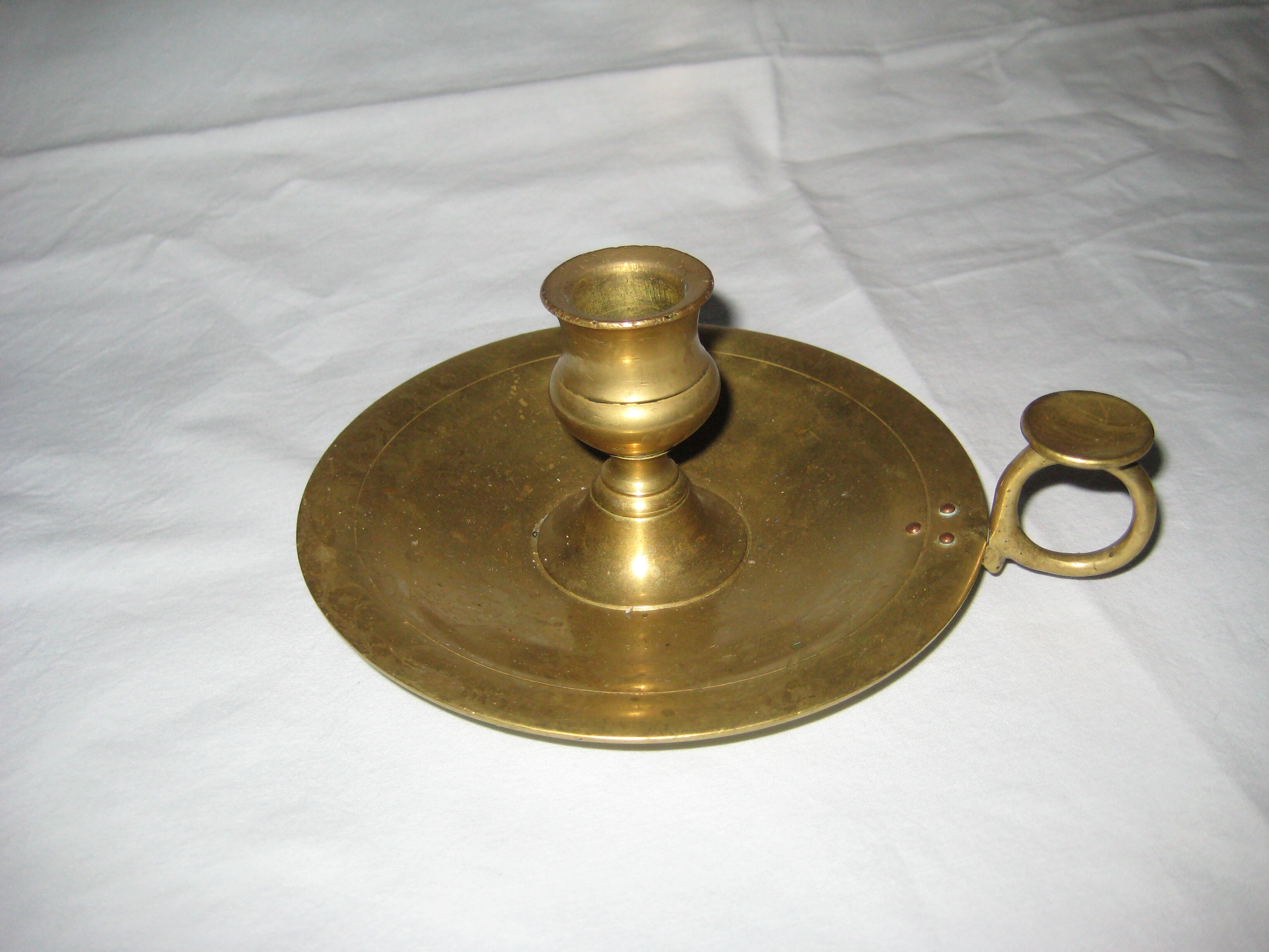 Lot of old candlesticks