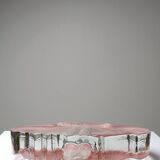 Vase soliflore lotus Walther Glas vintage Allemagne années 70