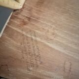 Vintage rattan wicker bedside table 1960 1970