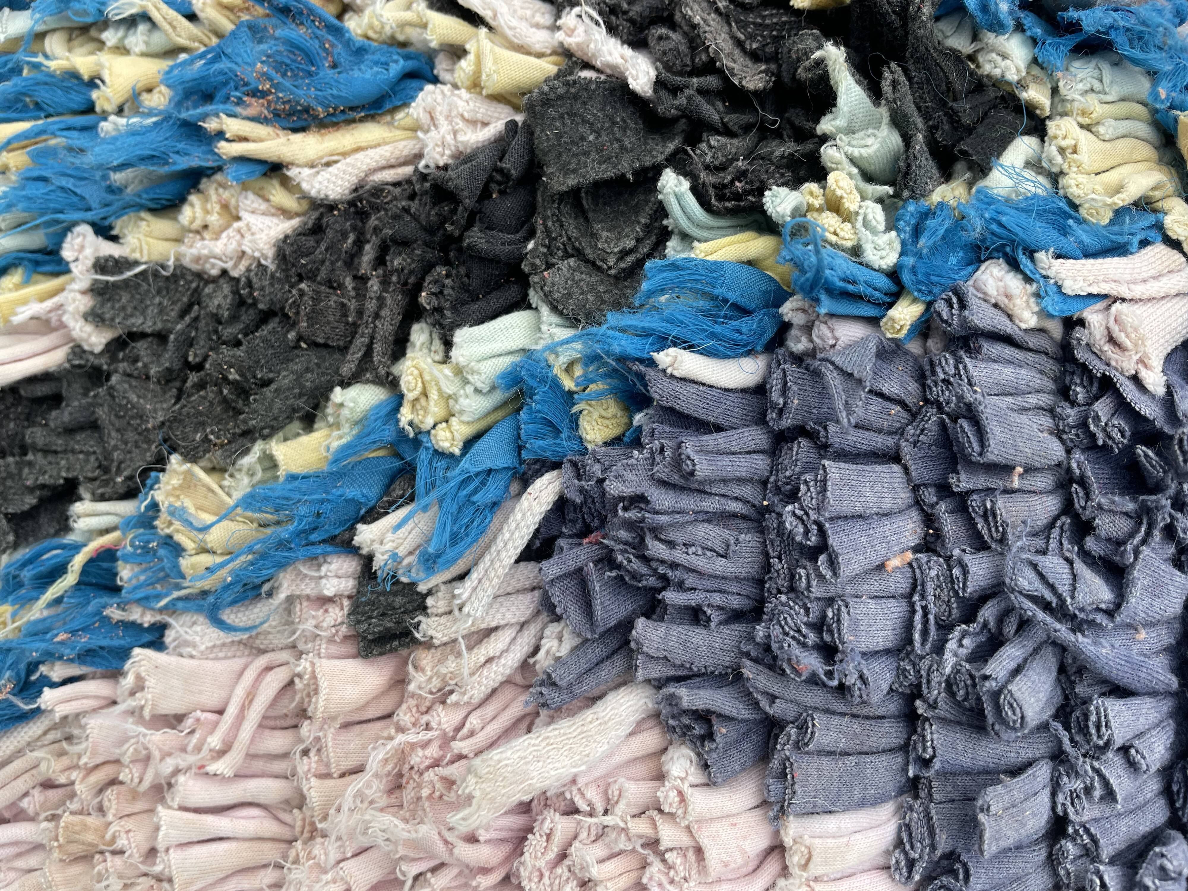 Moroccan cushion boucherouite