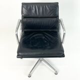 Coussin souple Icf EA208 en cuir noir
