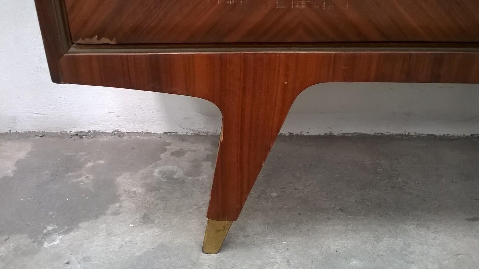 Buffet mahogany by Gio Ponti for Ariberto Colombo Italy 1940 s