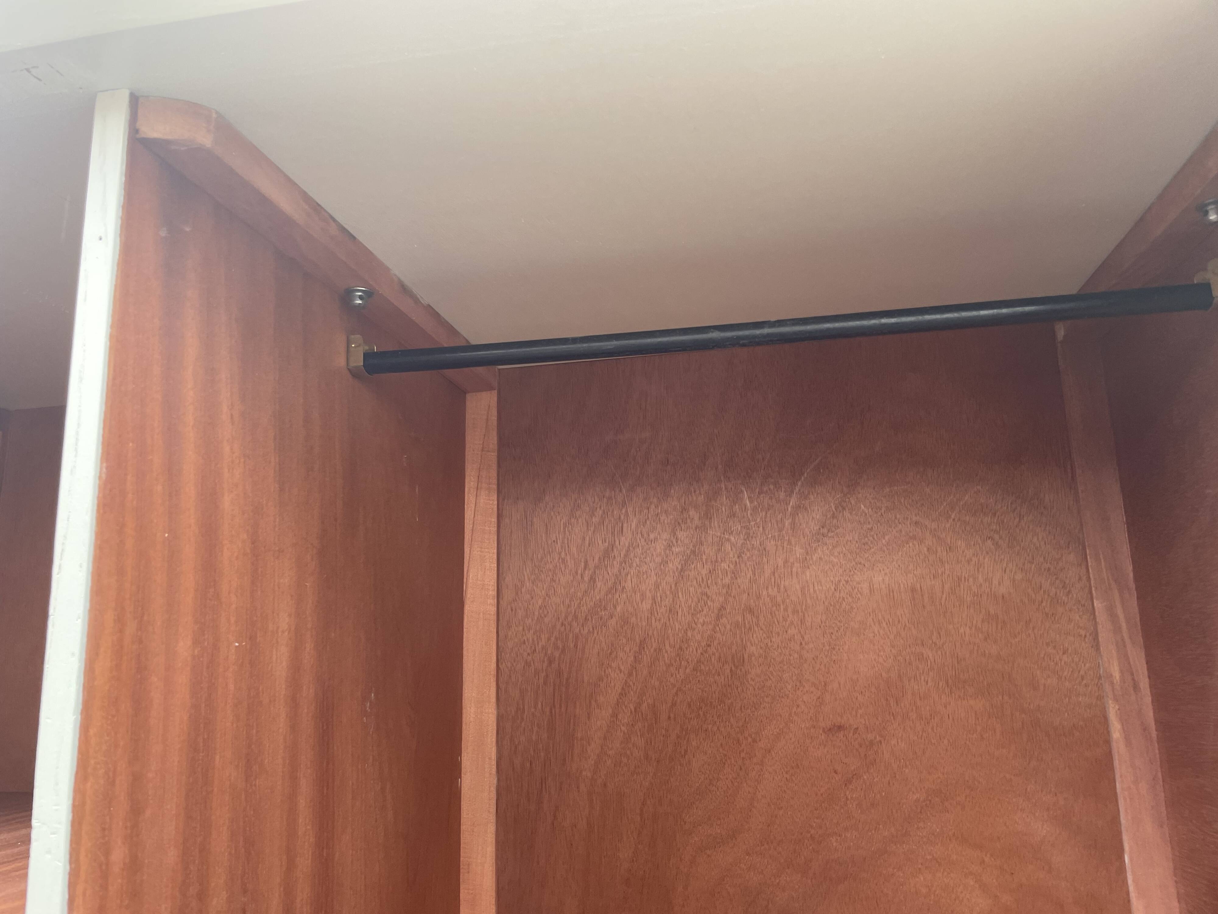 Vintage wardrobe feet compass