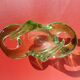 VINTAGE - Superb basket-pocket cut in Murano 60s glass