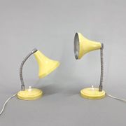 Paire de lampes de table italiennes du milieu du siècle