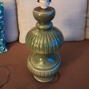 Large vintage ceramic lamp