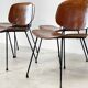 Mid century italian dining chairs 1960s