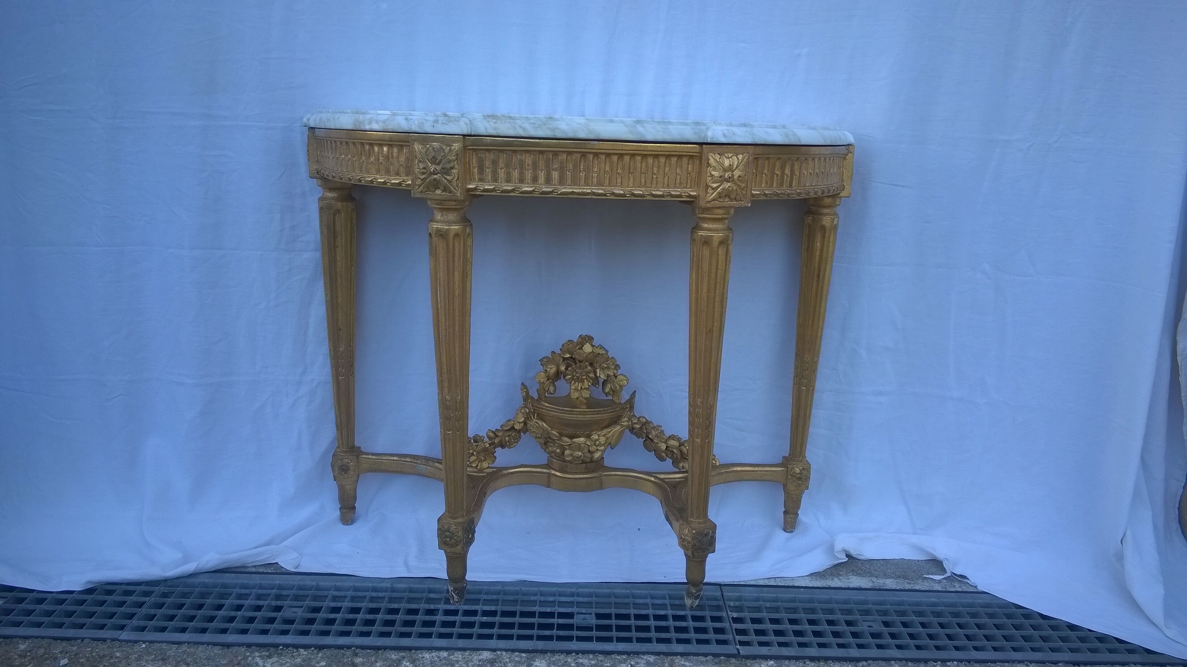 Louis XVI style console