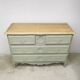 Commode vintage en chêne relookée - Livraison partout en France