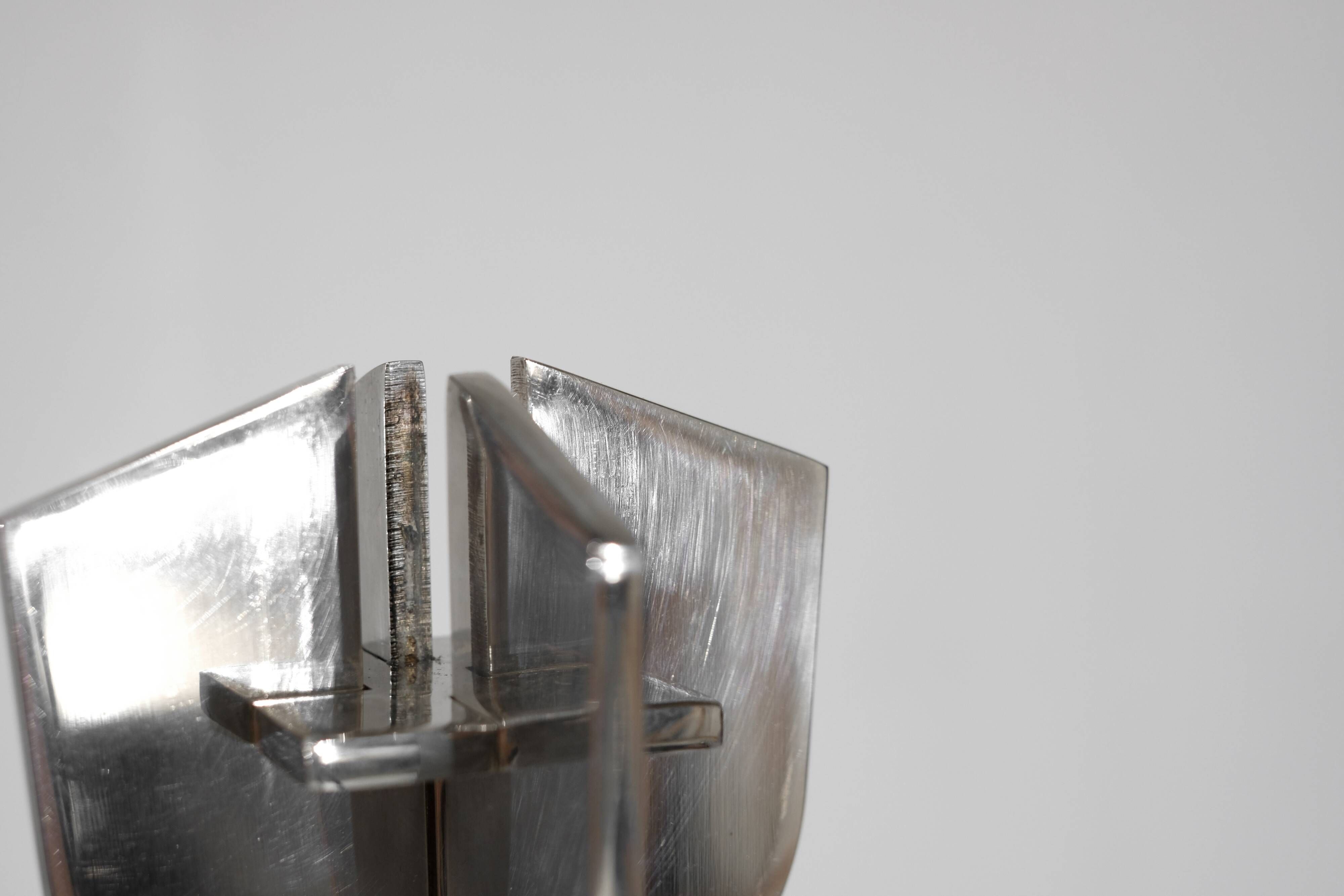 Candle holder by Marcel Breuer for Gavina, Italy, 1960s.