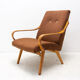 Pair of midcentury armchairs by jaroslav šmídek for jitona, 1960´s