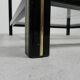 Hollywood Regency coffee table with 2 faceted glass plates, 1970s