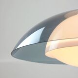 Vintage Blue Ufo Space Age Lamp from Guzzini, 1970s
