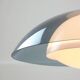 Lampe vintage bleue en forme d'ovni Space Age de Guzzini, années 1970