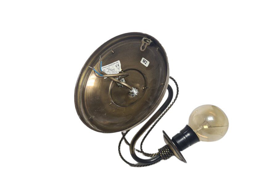 Art Nouveau two-armed wall lamp, Poland, 1970s