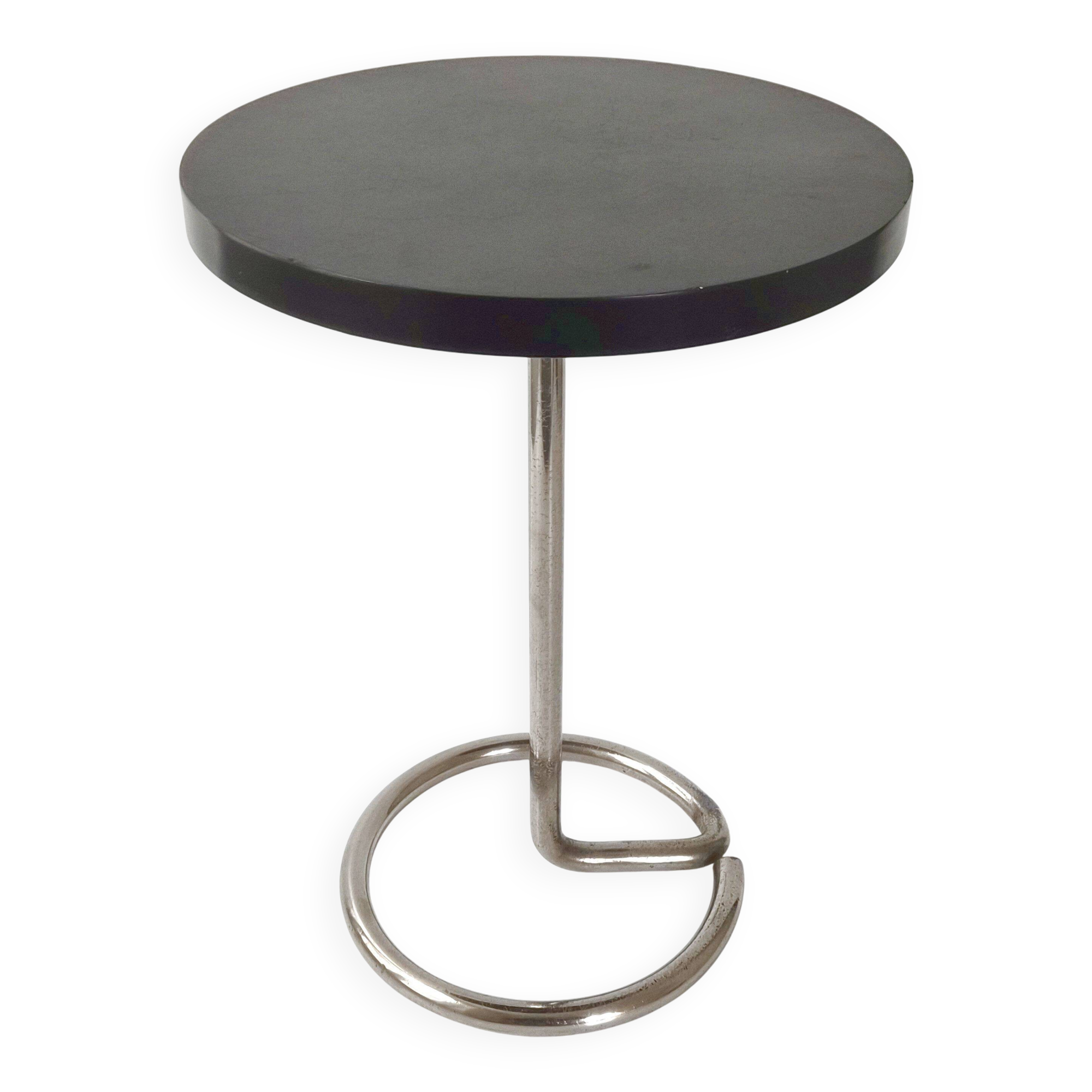 Side table guéridon by René Herbst for Stablet