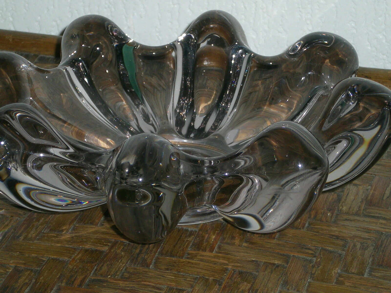 Crystal trinket bowl