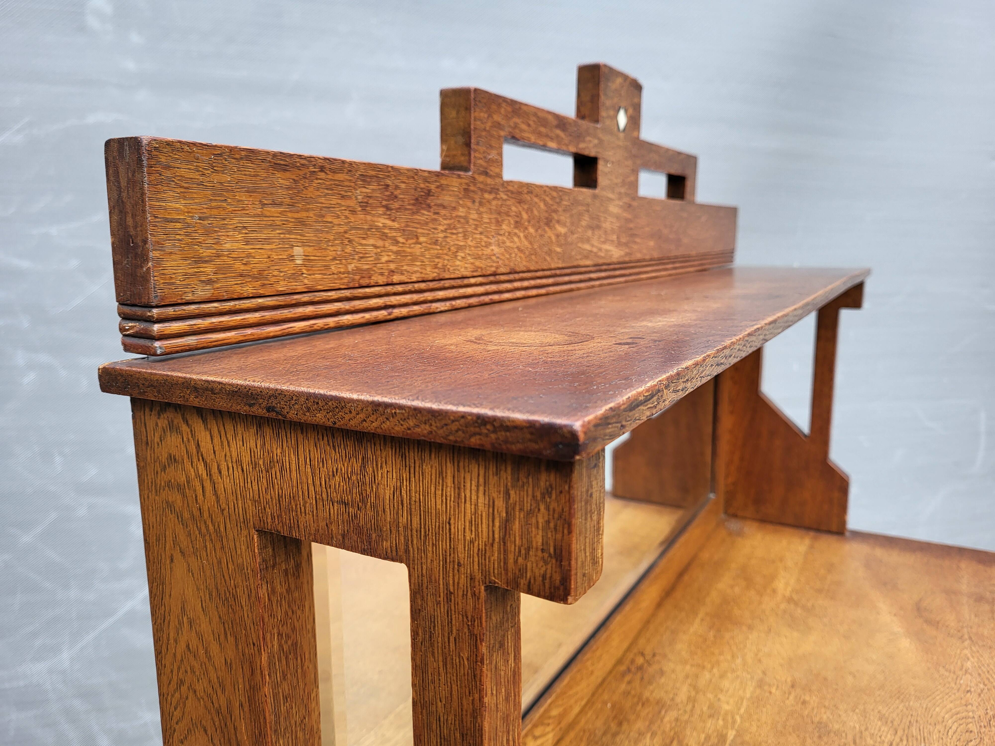 Art Nouveau 1900 Arts & Crafts Serving Trolley