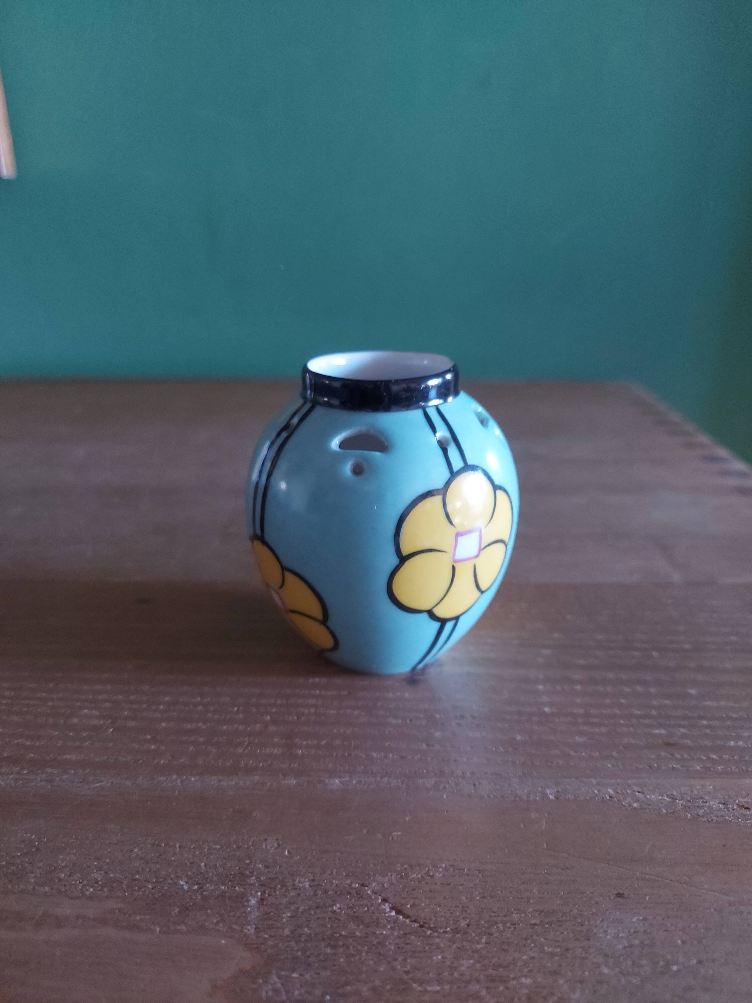 Art deco ceramic vase