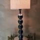 chrome ball lamp, 70s barber style, Philipe 39x18