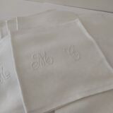 12 old napkins