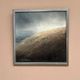 Original Swedish Oil on Panel – “The Surface” by Leif Johansson– Vintage & Framed – 30 × 30 cm (11.8" × 11.8")