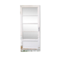 Door vintage translucent glazing