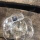 Vintage glass flower candle holders Arabia Finland