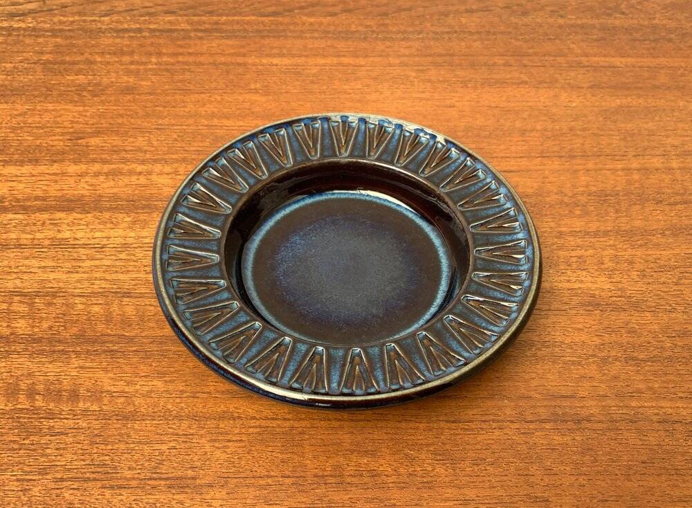 Danish ceramic bowl from the mid-century by Søholm, 1960s.