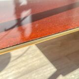 Vintage Formica trolley on wheels from the 1960s