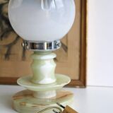 Murano globe light fixture