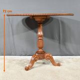 Oval Pedestal Table with Mahogany System, Louis Philippe period – 1st part 19th century