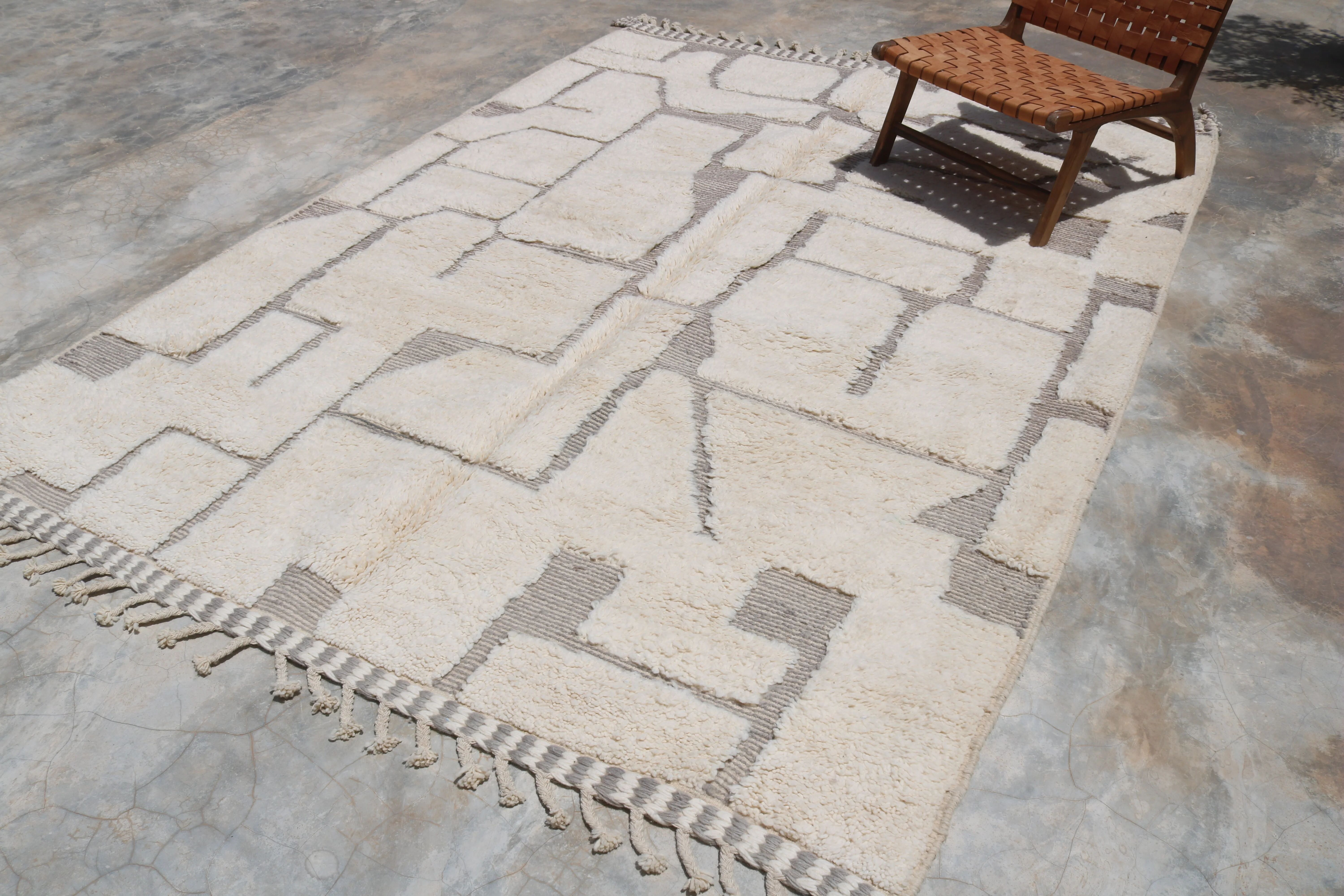Grand tapis Beni Ouarain, 295 x 210 cm - G1025
