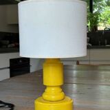 lampe en hêtre peint - Suède années 70/80