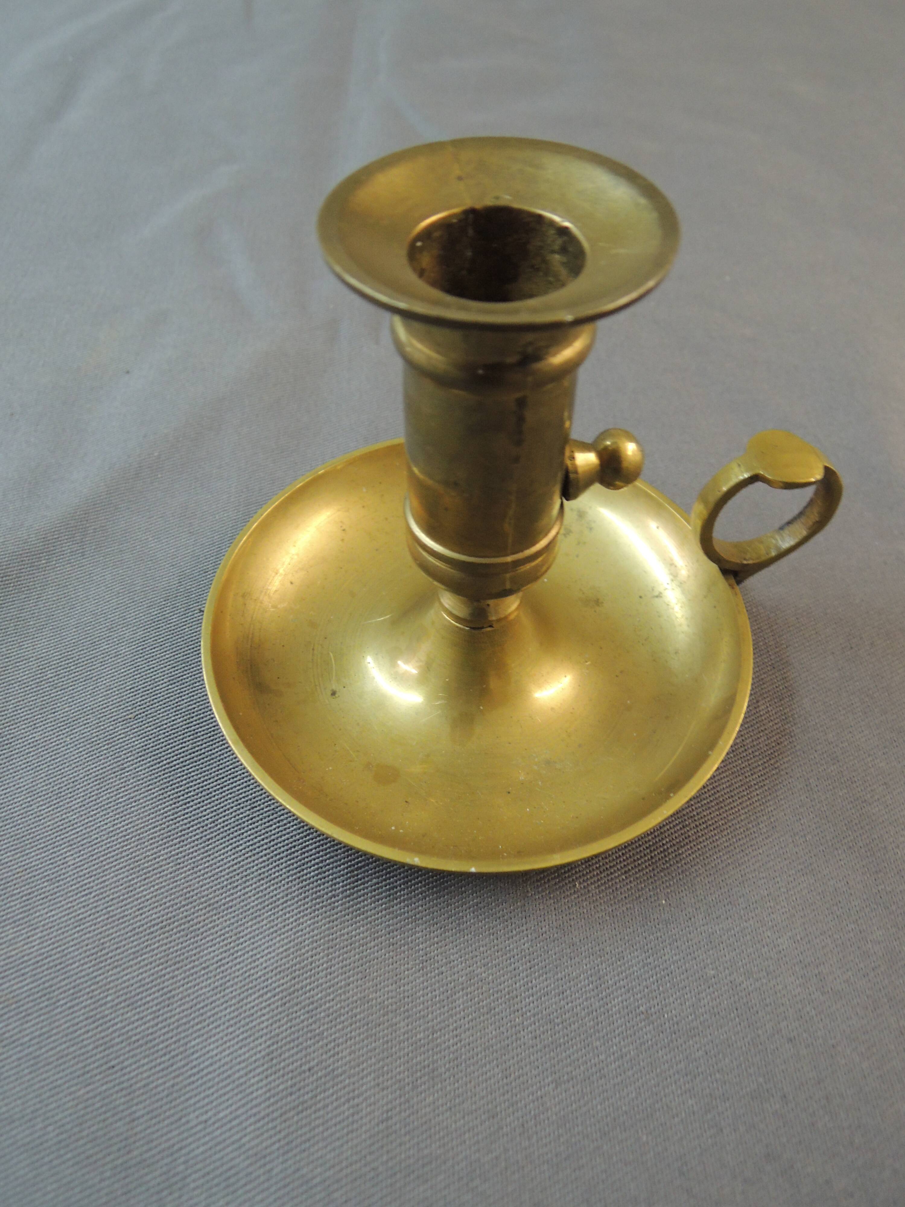 Brass candlestick