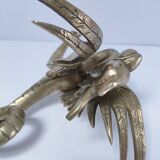 gold-plated chimera sculpture