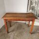 Oak bistro table circa 1900